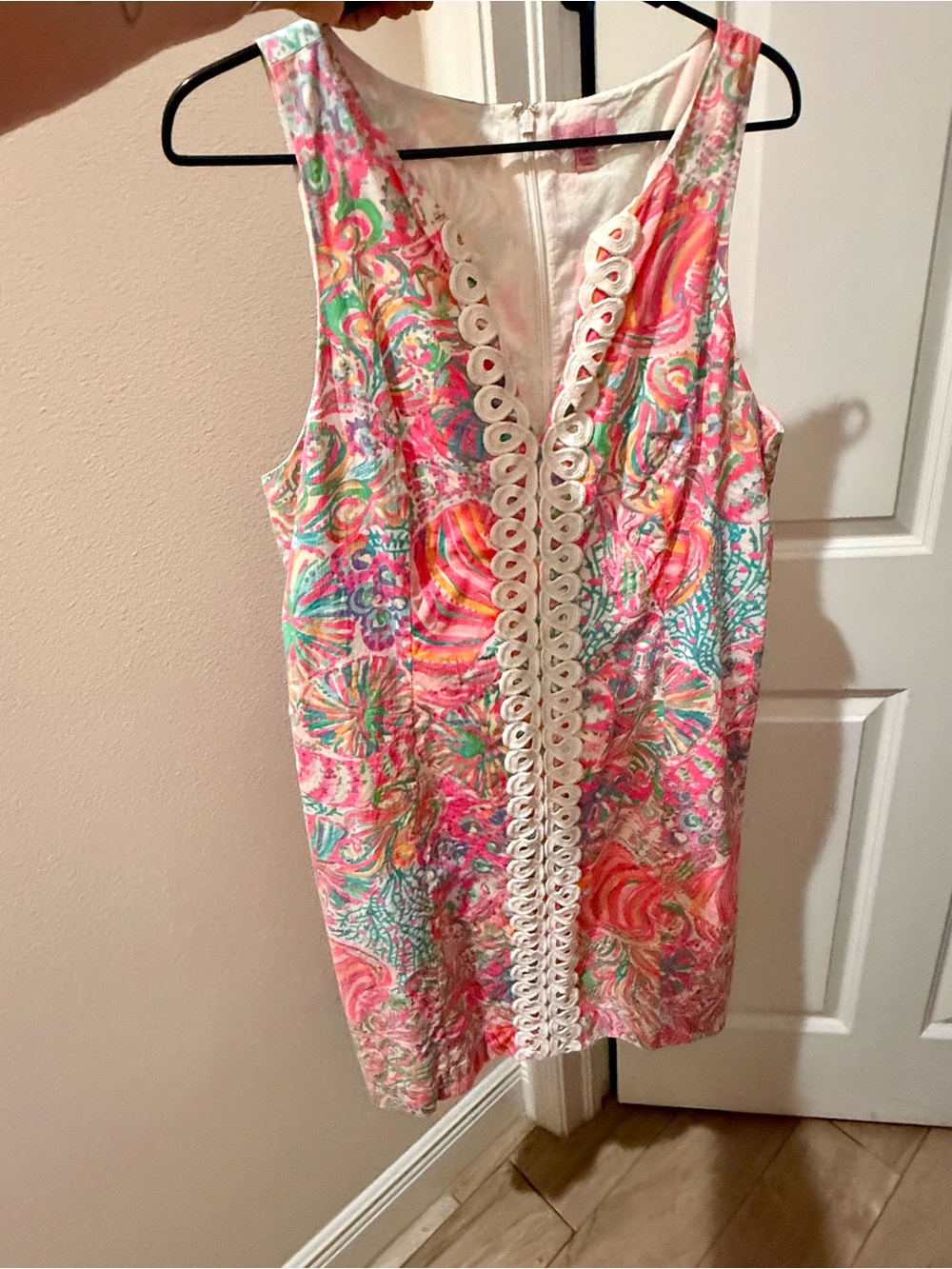 Lilly Pulitzer Ryder Shift Dress in Multi Swish Fish
